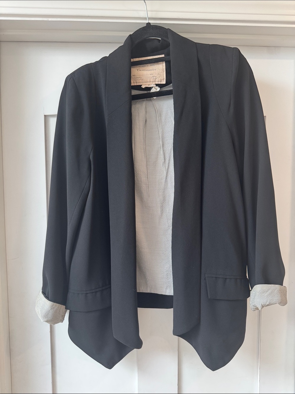 Women’s black blazer Anthropologie size medium